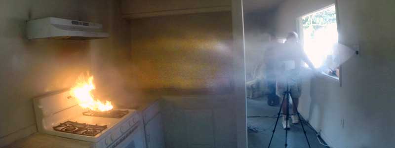 Automist Smartscan kitchen fire protection